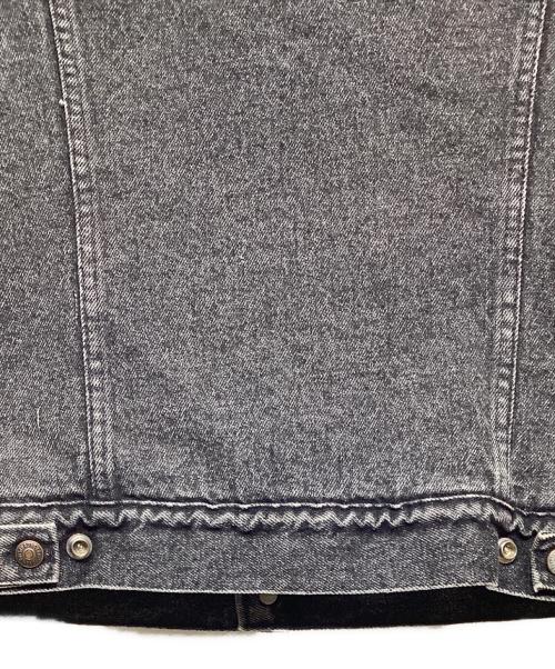LEVI'S（リーバイス）LEVI'S (リーバイス) 裏ボア ブラックデニムベスト グレー サイズ:Sの古着・服飾アイテム