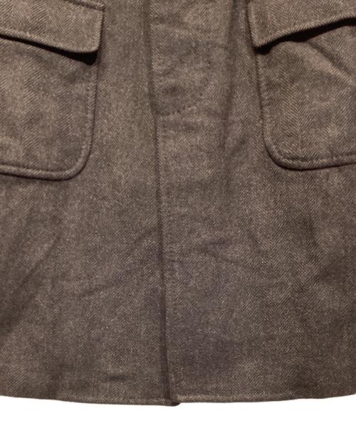 Paul Stuart（ポールスチュアート）Paul Stuart (ポールスチュアート) ウールカシミヤチェスターコート ブラウン サイズ:Mの古着・服飾アイテム