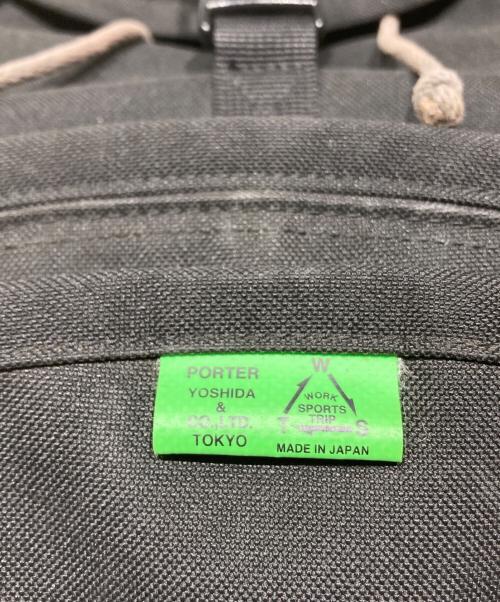 PORTER（ポーター）PORTER (ポーター) UNION RUCKSACK 782-08692 ブラックの古着・服飾アイテム