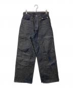 SUGARHILLシュガーヒル）の古着「MODERN WESTERN DENIM TROUSERS WIDE CUT」｜インディゴ