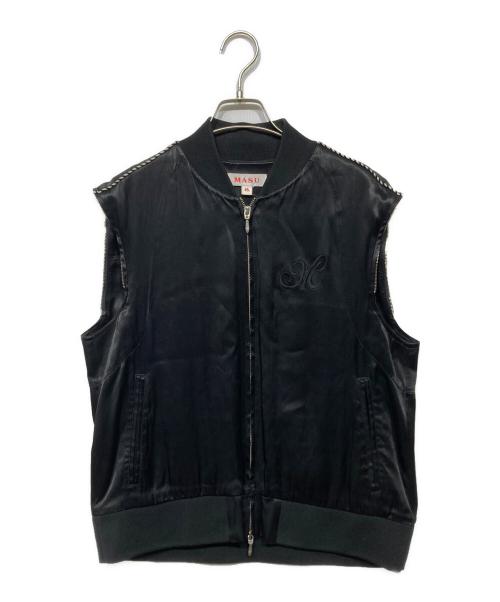 masu（エムエーエスユー）masu (エムエーエスユー) SUKA JACKET ブラック サイズ:46の古着・服飾アイテム