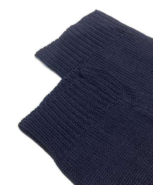 COMME des GARCONS HOMME PLUS（コムデギャルソンオムプリュス）COMME des GARCONS HOMME PLUS (コムデギャルソンオムプリュス) 90ｓ　ラインカラーニット ネイビー×イエロー サイズ:記載なしの古着・服飾アイテム