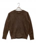 walenodeウェルノード）の古着「Innocent YAK Shetland sweater」｜ブラウン