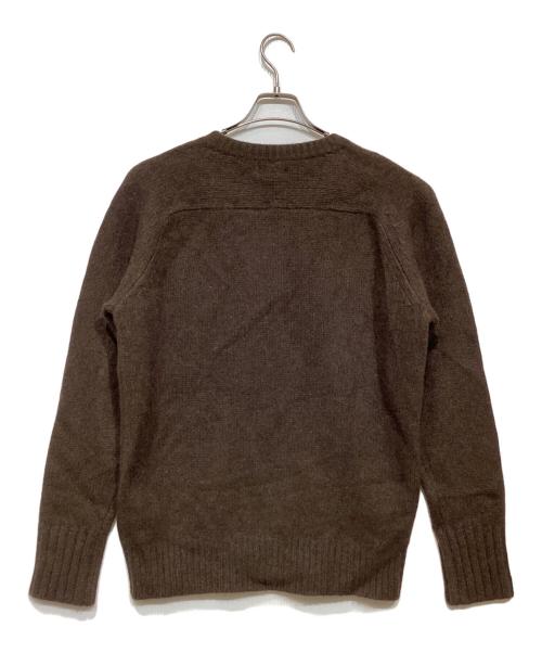 walenode（ウェルノード）walenode (ウェルノード) Innocent YAK Shetland sweater ブラウン サイズ:１の古着・服飾アイテム