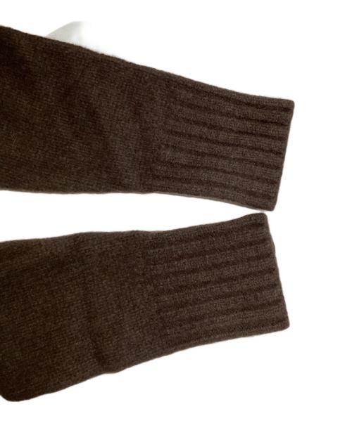 walenode（ウェルノード）walenode (ウェルノード) Innocent YAK Shetland sweater ブラウン サイズ:１の古着・服飾アイテム