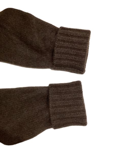 walenode（ウェルノード）walenode (ウェルノード) Innocent YAK Shetland sweater ブラウン サイズ:１の古着・服飾アイテム
