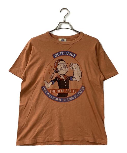 TOYS MCCOY（トイズマッコイ）TOYS MCCOY (トイズマッコイ) Tシャツ オレンジ サイズ:XLの古着・服飾アイテム