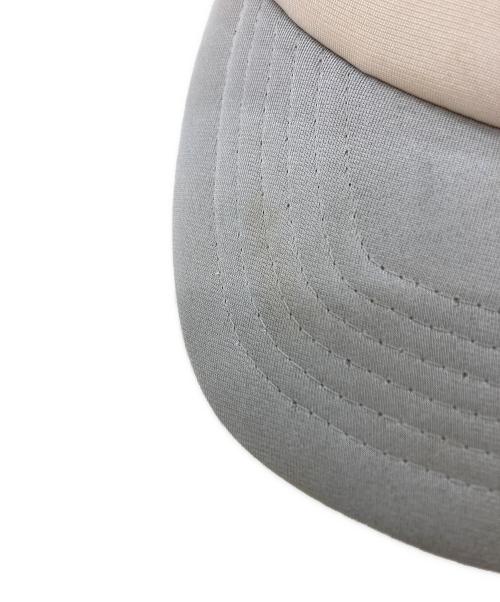 BAPE BY A BATHING APE（ベイプバイアベイシングエイプ）BAPE BY A BATHING APE (ベイプバイアベイシングエイプ) 初期タグ　BAPE STA メッシュキャップ イエロー×グレー サイズ:Fの古着・服飾アイテム