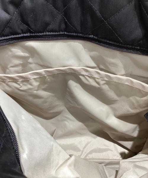 LeSportsac（レスポートサック）LeSportsac (レスポートサック) チェーンキルティングトートバッグ ブラックの古着・服飾アイテム