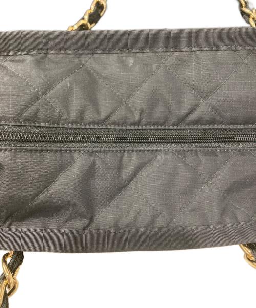 LeSportsac（レスポートサック）LeSportsac (レスポートサック) チェーンキルティングトートバッグ ブラックの古着・服飾アイテム