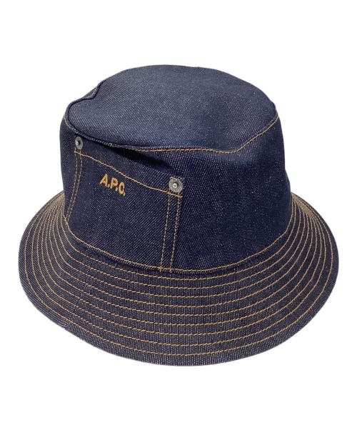 A.P.C.（アーペーセー）A.P.C. (アーペーセー) Denim Bucket Hat インディゴの古着・服飾アイテム