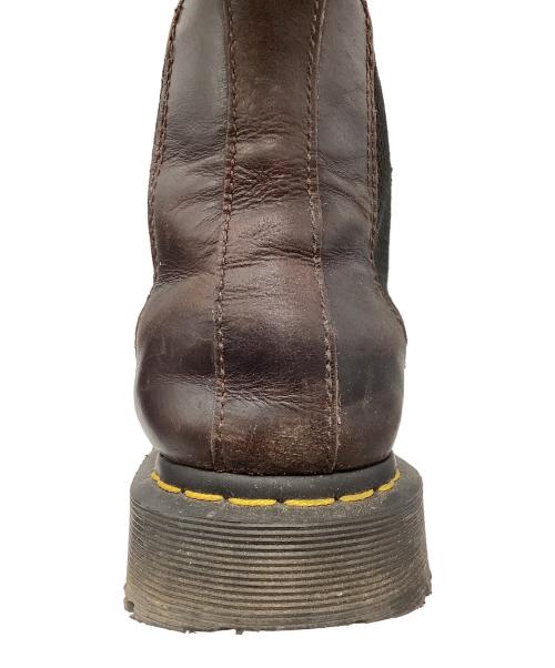 Dr.Martens（ドクターマーチン）Dr.Martens (ドクターマーチン) 24042 サイドゴアブーツ ダークブラウン サイズ:UK7の古着・服飾アイテム