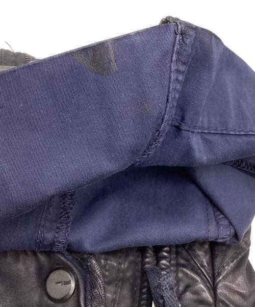 RALPH LAUREN BlackLabel（ラルフローレンブラックレーベル）RALPH LAUREN BlackLabel (ラルフローレンブラックレーベル) コーティングカーゴパンツ ブラック サイズ:28の古着・服飾アイテム