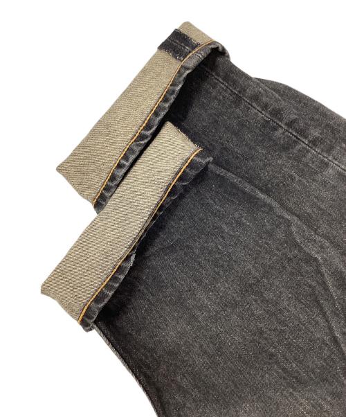 JUNYA WATANABE MAN（ジュンヤワタナベマン）JUNYA WATANABE MAN (ジュンヤワタナベマン) プリントデニムパンツ ブラック サイズ:Mの古着・服飾アイテム