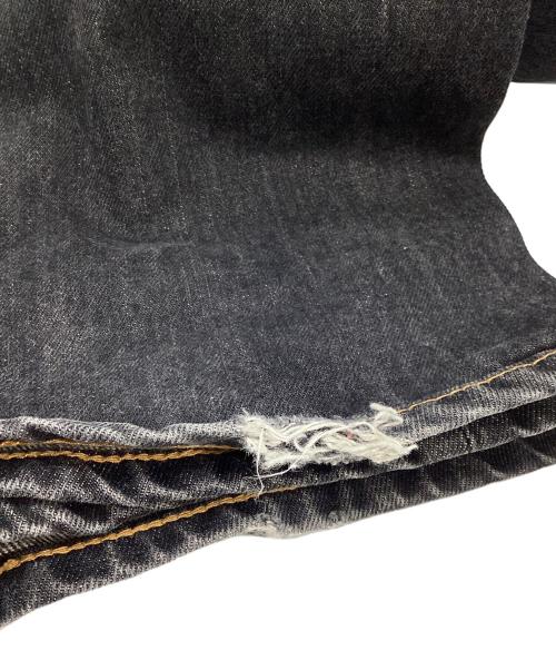 JUNYA WATANABE MAN（ジュンヤワタナベマン）JUNYA WATANABE MAN (ジュンヤワタナベマン) プリントデニムパンツ ブラック サイズ:Mの古着・服飾アイテム