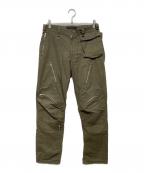UNDERCOVERISMアンダーカバーイズム）の古着「ミリタリージップカーゴパンツ」｜オリーブ
