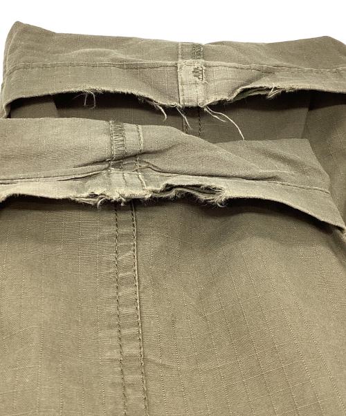UNDERCOVERISM（アンダーカバーイズム）UNDERCOVERISM (アンダーカバーイズム) ミリタリージップカーゴパンツ オリーブ サイズ:Mの古着・服飾アイテム