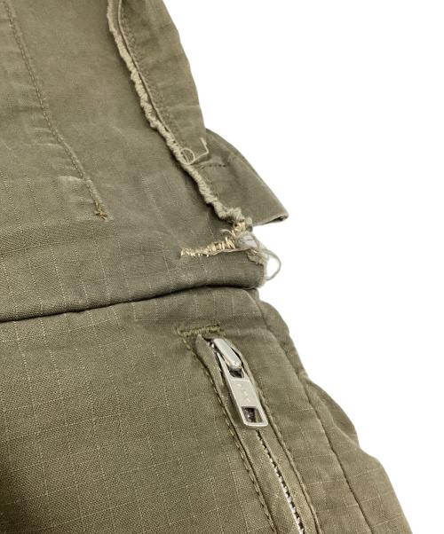 UNDERCOVERISM（アンダーカバーイズム）UNDERCOVERISM (アンダーカバーイズム) ミリタリージップカーゴパンツ オリーブ サイズ:Mの古着・服飾アイテム