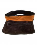 MIU MIUミュウミュウ）の古着「1999SS　アーカイブ ボディーバッグ」｜ブラウン×オレンジ