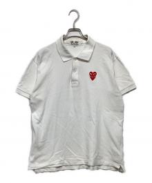 PLAY COMME des GARCONS（プレイコムデギャルソン）の古着「ポロシャツ　AZ-T290」｜ホワイト