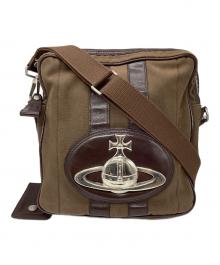 Vivienne Westwood（ヴィヴィアンウエストウッド）の古着「ベイカーストリート ショルダーバッグ」｜ブラウン