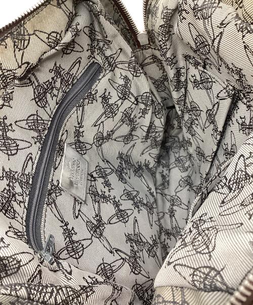 Vivienne Westwood（ヴィヴィアンウエストウッド）Vivienne Westwood (ヴィヴィアンウエストウッド) ベイカーストリート ショルダーバッグ ブラウンの古着・服飾アイテム
