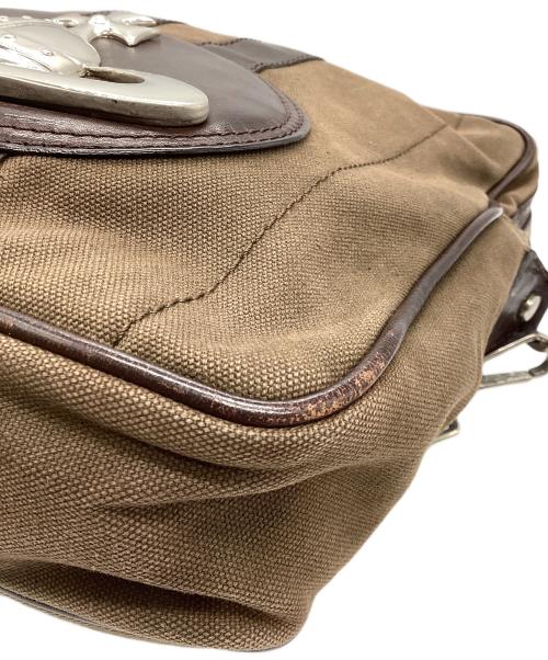 Vivienne Westwood（ヴィヴィアンウエストウッド）Vivienne Westwood (ヴィヴィアンウエストウッド) ベイカーストリート ショルダーバッグ ブラウンの古着・服飾アイテム