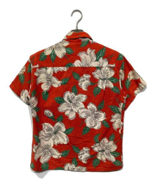 Westwood Casuals（ウエストウッドカジュアル）Westwood Casuals (ウエストウッドカジュアル) アロハシャツ オレンジ サイズ:Sの古着・服飾アイテム