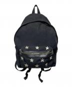 Saint Laurent Parisサンローランパリ）の古着「CITY スターパッチ キャンバスリュック」｜ブラック