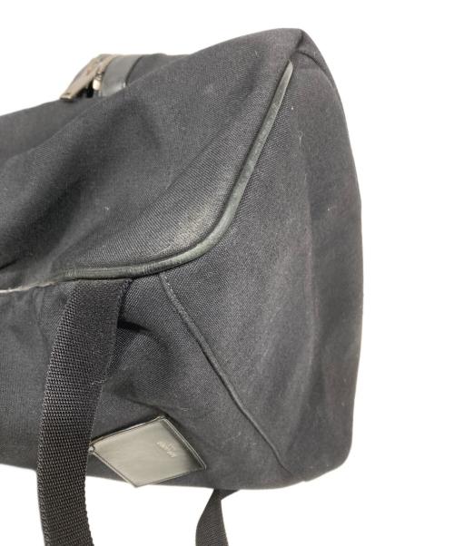 Saint Laurent Paris（サンローランパリ）Saint Laurent Paris (サンローランパリ) CITY スターパッチ キャンバスリュック ブラックの古着・服飾アイテム