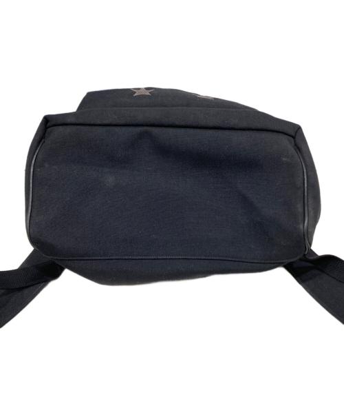 Saint Laurent Paris（サンローランパリ）Saint Laurent Paris (サンローランパリ) CITY スターパッチ キャンバスリュック ブラックの古着・服飾アイテム