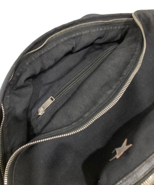 Saint Laurent Paris（サンローランパリ）Saint Laurent Paris (サンローランパリ) CITY スターパッチ キャンバスリュック ブラックの古着・服飾アイテム