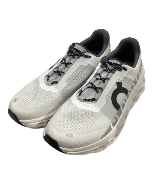 on（オン）on (オン) 61.98434　CLOUDMONSTER　クラウドモンスター ホワイト×グレー サイズ:US　M8.5の古着・服飾アイテム