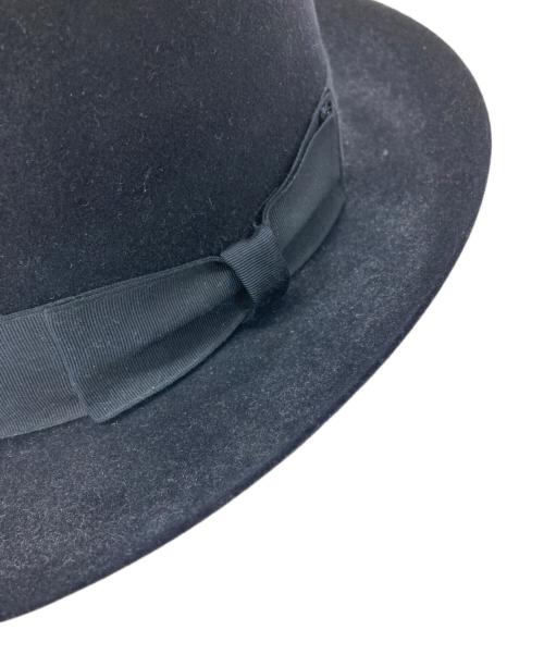 STETSON（ステットソン）STETSON (ステットソン) 中折れハット ネイビー サイズ:7　1/4の古着・服飾アイテム