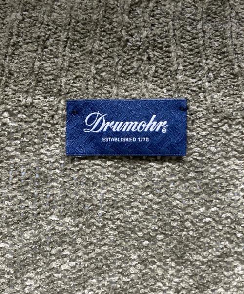 Drumohr（ドルモア）Drumohr (ドルモア) リネン混カーディガン カーキ サイズ:48の古着・服飾アイテム