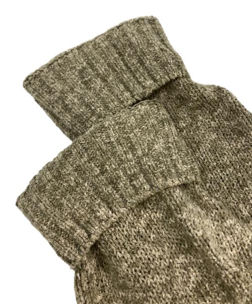 Drumohr（ドルモア）Drumohr (ドルモア) リネン混カーディガン カーキ サイズ:48の古着・服飾アイテム