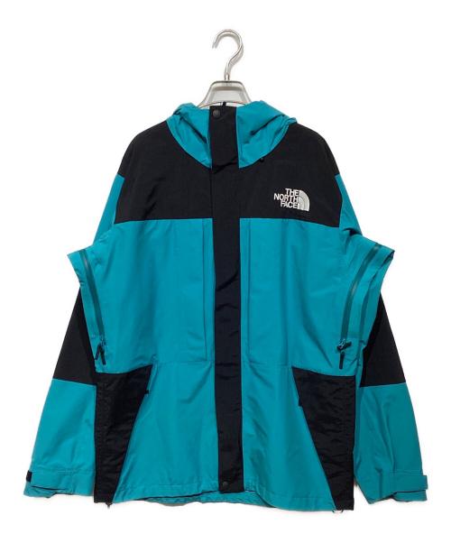THE NORTH FACE（ザ ノース フェイス）THE NORTH FACE (ザ ノース フェイス) BEAMS (ビームス) Expedition Light Parkaジャケット ブルー×ブラック サイズ:XXLの古着・服飾アイテム