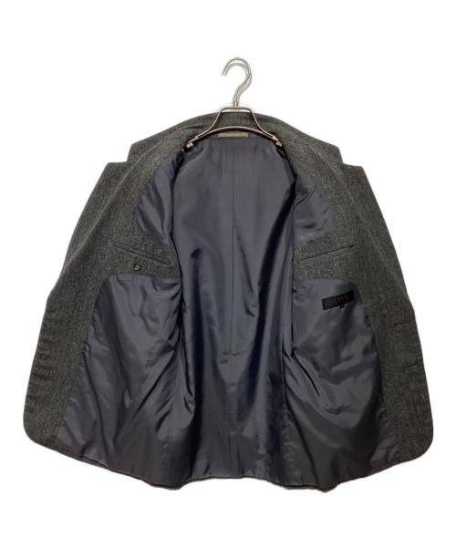 COMME des GARCONS HOMME（コムデギャルソン オム）COMME des GARCONS HOMME (コムデギャルソン オム) 80ｓ　デカオム　ウール2Bジャケット グレー サイズ:Mの古着・服飾アイテム