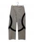 ROTOL (ロトル) 24SS　CIRCLE PANTS グレー×ブラック サイズ:2：8000円