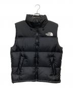 THE NORTH FACEザ ノース フェイス）の古着「Nuptse Vest ヌプシダウンベスト」｜ブラック