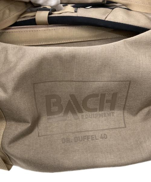 BACH（バッハ）BACH (バッハ) Dr. Duffel 40L ベージュの古着・服飾アイテム