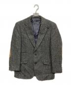 J.PRESS×Harris Tweedジェイプレス×ハリスツイード）の古着「段返り3B ツイードジャケット」｜グレー