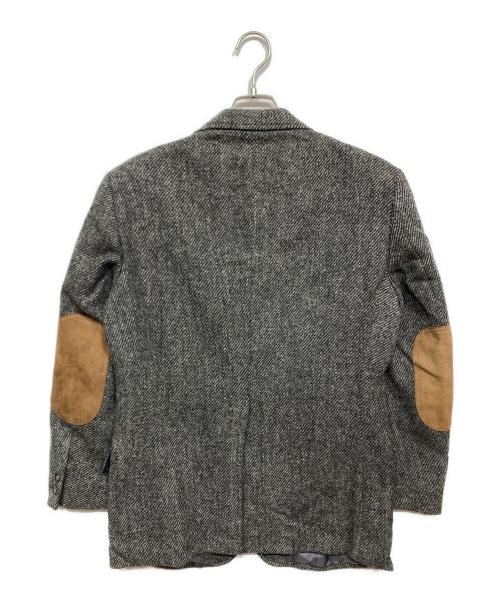 J.PRESS（ジェイプレス）J.PRESS (ジェイプレス) Harris Tweed (ハリスツイード) 段返り3B ツイードジャケット グレー サイズ:不明の古着・服飾アイテム