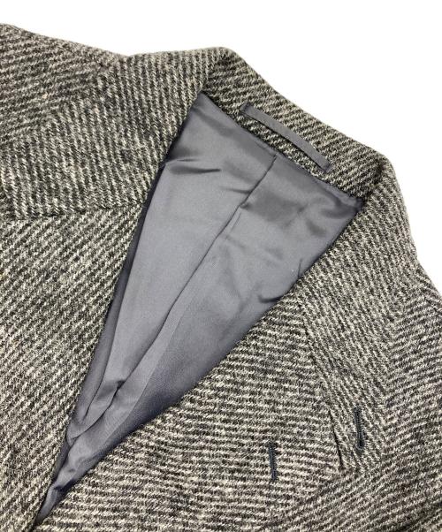 J.PRESS（ジェイプレス）J.PRESS (ジェイプレス) Harris Tweed (ハリスツイード) 段返り3B ツイードジャケット グレー サイズ:不明の古着・服飾アイテム