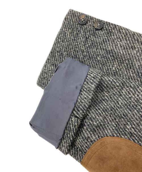 J.PRESS（ジェイプレス）J.PRESS (ジェイプレス) Harris Tweed (ハリスツイード) 段返り3B ツイードジャケット グレー サイズ:不明の古着・服飾アイテム