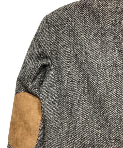 J.PRESS（ジェイプレス）J.PRESS (ジェイプレス) Harris Tweed (ハリスツイード) 段返り3B ツイードジャケット グレー サイズ:不明の古着・服飾アイテム