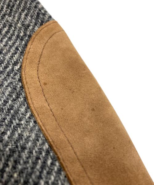 J.PRESS（ジェイプレス）J.PRESS (ジェイプレス) Harris Tweed (ハリスツイード) 段返り3B ツイードジャケット グレー サイズ:不明の古着・服飾アイテム