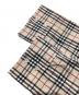 中古・古着 BURBERRY LONDON (バーバリーロンドン) 七分袖 ノバチェックシャツ　FEA03-017 ベージュ×ブラック サイズ:42：8000円