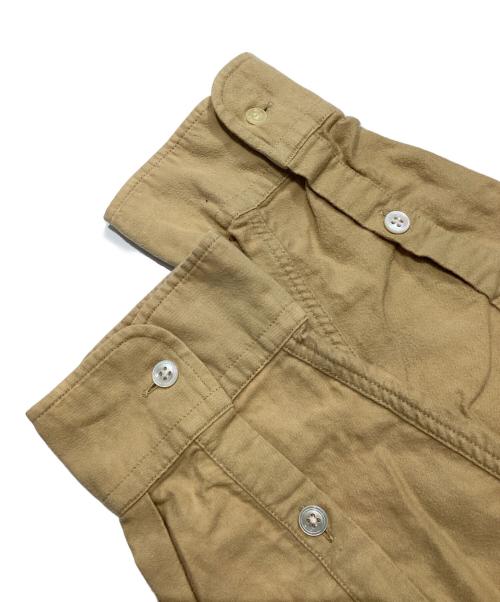 RALPH LAUREN Purple Label（ラルフ ローレン パープル レーベル）RALPH LAUREN Purple Label (ラルフ ローレン パープル レーベル) シャモアクロスシャツ ベージュ サイズ:Lの古着・服飾アイテム