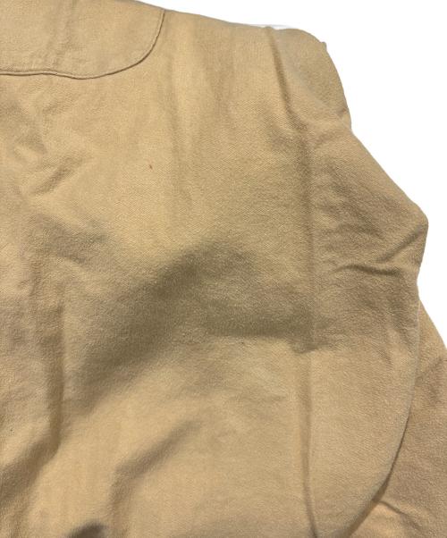 RALPH LAUREN Purple Label（ラルフ ローレン パープル レーベル）RALPH LAUREN Purple Label (ラルフ ローレン パープル レーベル) シャモアクロスシャツ ベージュ サイズ:Lの古着・服飾アイテム